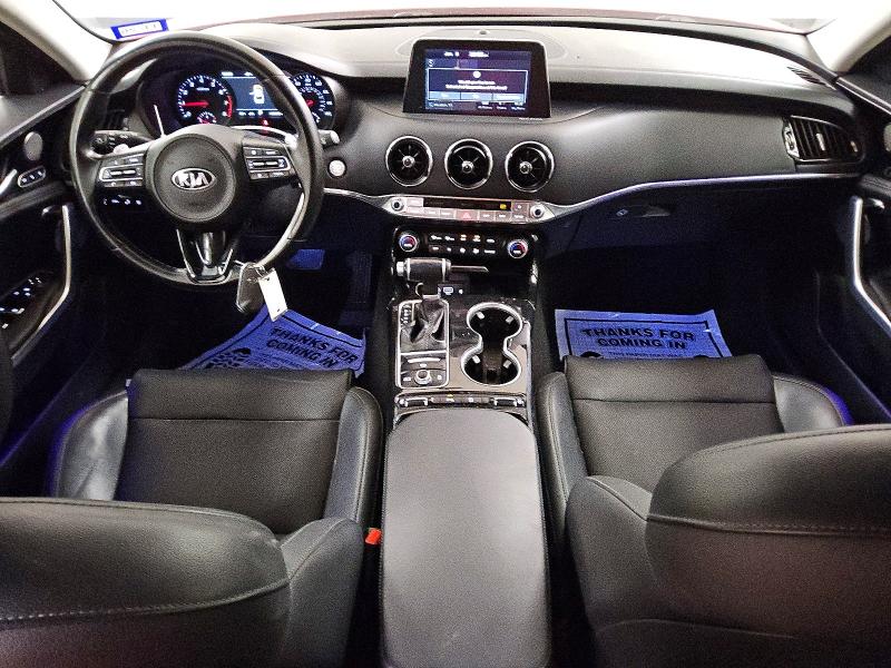 2019 Kia Stinger VIN KNAE25LA4K6059812 COPART salvage auction — MINOR DENT/SCRATCHES, Tx - Certificate Of Title, sold $9,400 on 2026-07-02 (photo 8)