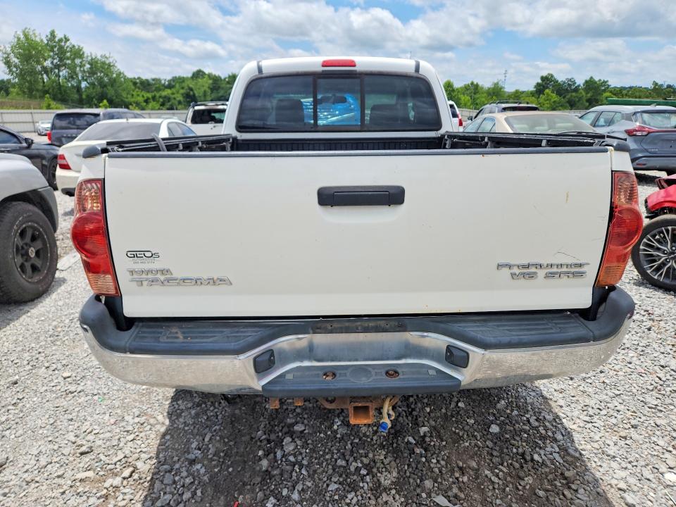 2008 Toyota Tacoma VIN 5TETU62NX8Z523700 COPART salvage auction — MINOR DENT/SCRATCHES, Al - Certificate Of Title, sold $3,550 on 2026-07-28 (photo 6)