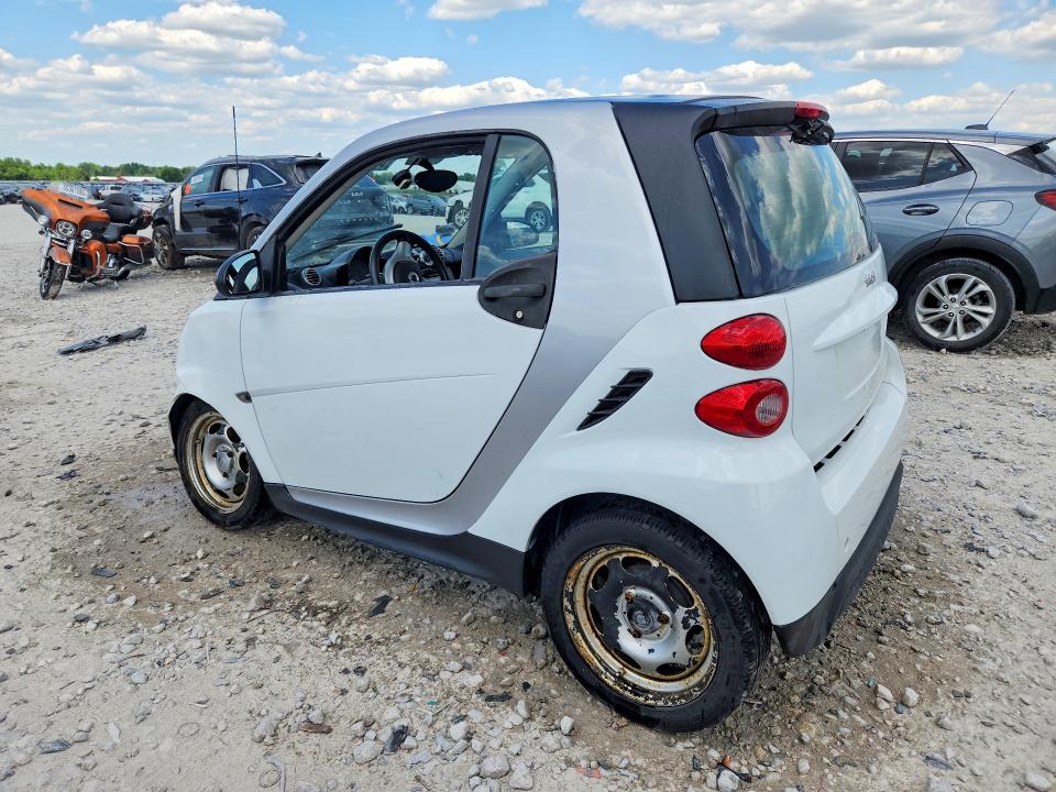 2014 Smart Fortwo VIN WMEEJ3BA4EK748306 COPART salvage auction — FRONT END, Mi - Certificate Of Title, sold $725 on 2026-09-10 (photo 2)