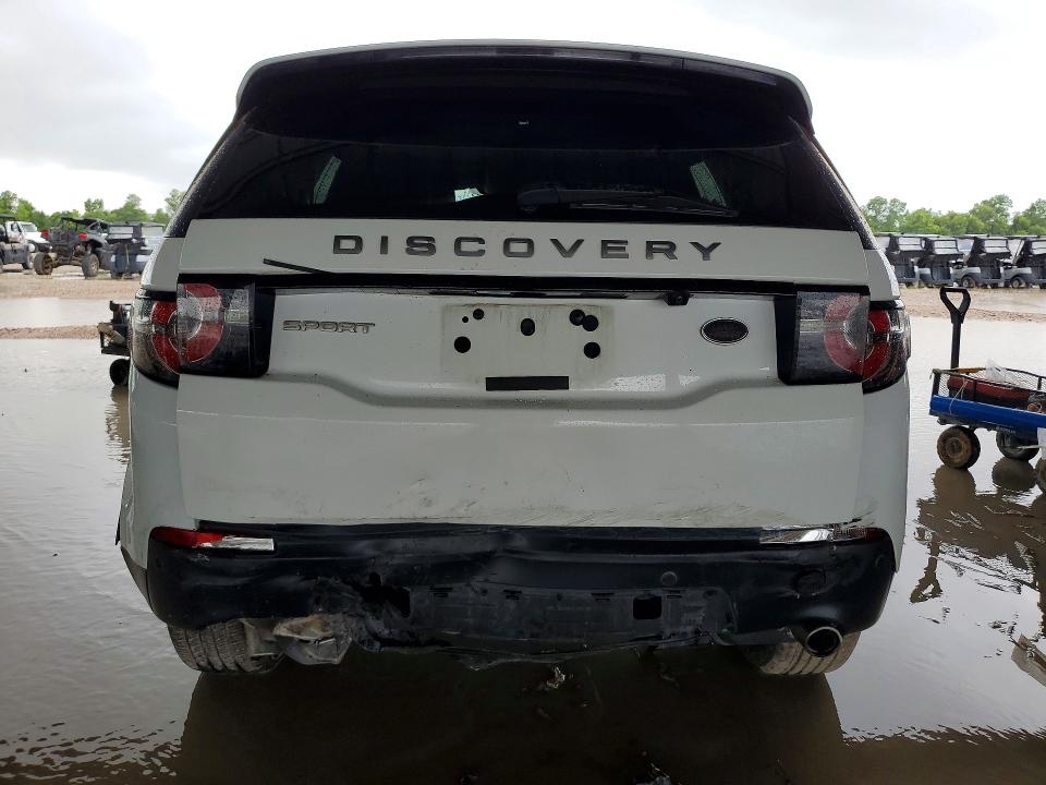 2017 Land rover Discovery sport VIN SALCP2BG7HH669984 COPART salvage auction — REAR END, Tx - Salvage Vehicle Title, sold $775 on 2026-07-28 (photo 6)