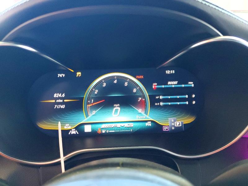 2020 Mercedes-benz Glc VIN WDC0J8KB0LF694128 COPART salvage auction — FRONT END, Ca - Salvage Certificate, sold $23,800 on 2026-07-02 (photo 9)