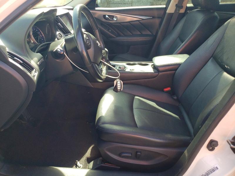 2015 Infiniti Q50 VIN JN1BV7AR1FM419995 COPART salvage auction — FRONT END, Ct - Cert Of Title-Salvage, sold $1,750 on 2026-07-07 (photo 7)