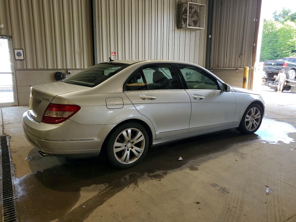 2011 Mercedes-benz C class VIN WDDGF8BB4BR136355 COPART salvage auction — FRONT END, PA - CERTIFICATE OF SALVAGE, sold $600 on 2026-07-15 (photo 3)