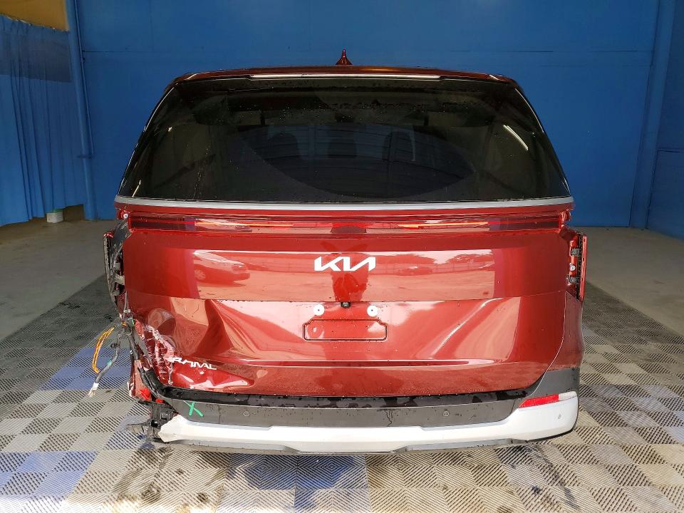 2026 Kia Carnival VIN KNDNB5K32T6590126 COPART salvage auction — STRIPPED, FL - CERTIFICATE OF TITLE, sold $15,300 on 2026-07-13 (photo 6)