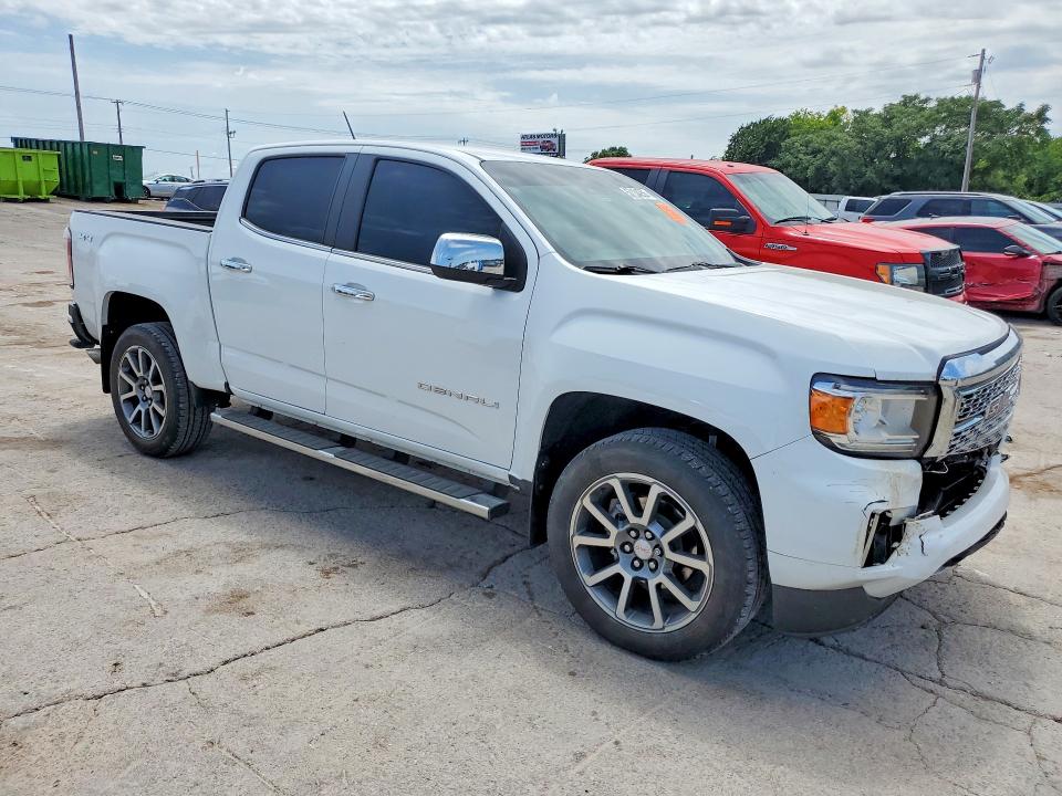 2022 Gmc Canyon VIN 1GTG6EEN5N1229757 COPART salvage auction — FRONT END, Ok - Certificate Of Title, sold $15,000 on 2026-07-21 (photo 4)