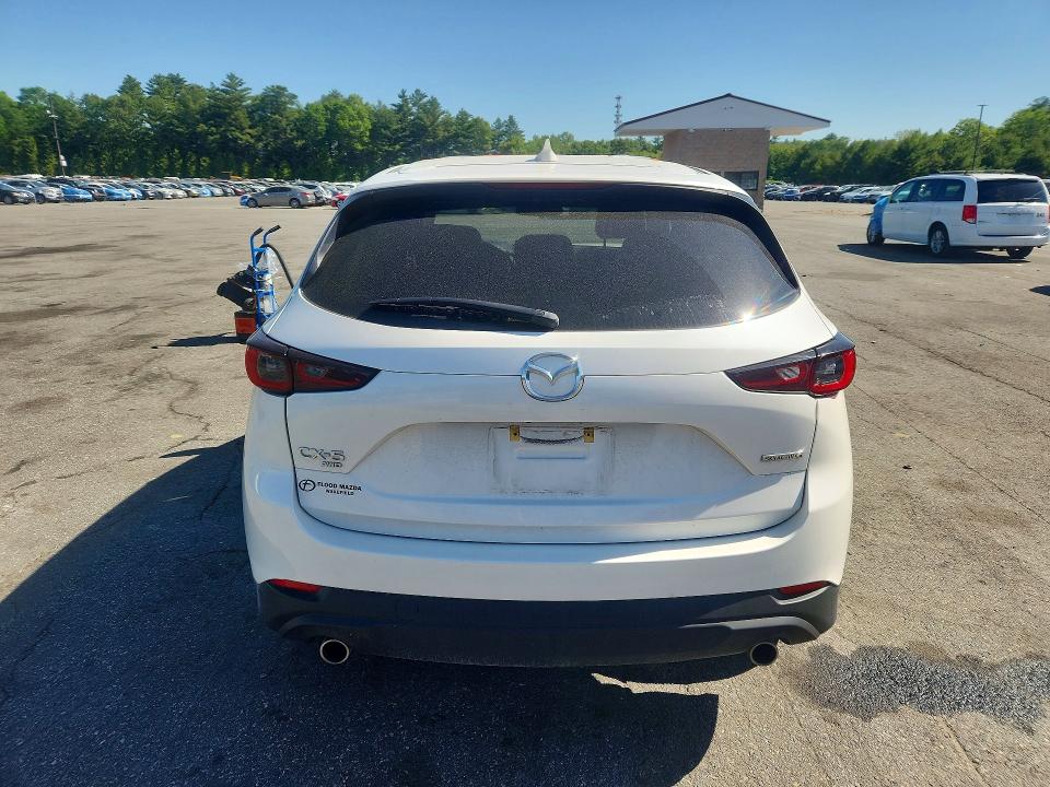 2022 Mazda Cx-5 VIN JM3KFBEM4N1527532 COPART salvage auction — FRONT END, Ri - Salvage Certificate Of Title, sold $6,200 on 2026-07-30 (photo 6)