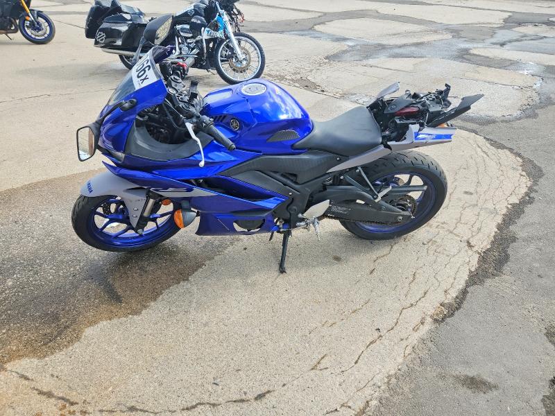 2021 Yamaha Yzfr3 VIN MH3RH18Y9MK005516 COPART salvage auction — ALL OVER, Oh - Cert Of Title-Salvage, sold $975 on 2026-08-02 (photo 3)
