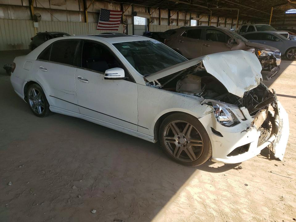 2010 Mercedes-benz E-class VIN WDDHF5GB0AA112191 COPART salvage auction — FRONT END, Az - Certificate Of Title, sold $500 on 2026-07-29 (photo 4)