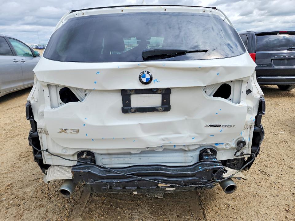 2018 BMW VIN 5UXTR9C55JLD89993 COPART salvage auction — REAR END, Salvage Title, sold $3,050 on 2026-07-16 (photo 6)