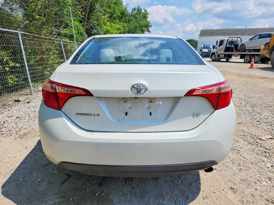 2017 Toyota Corolla VIN 5YFBURHE7HP576414 COPART salvage auction — FRONT END, Oh - Cert Of Title-Salvage, sold $2,350 on 2026-07-08 (photo 6)