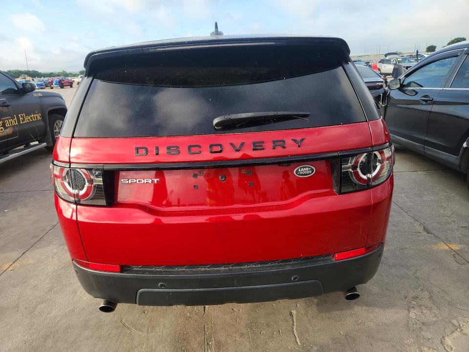 2016 Land rover Discovery sport VIN SALCR2BG7GH557940 COPART salvage auction — HAIL, Tx - Certificate Of Title, sold $4,300 on 2026-07-23 (photo 6)