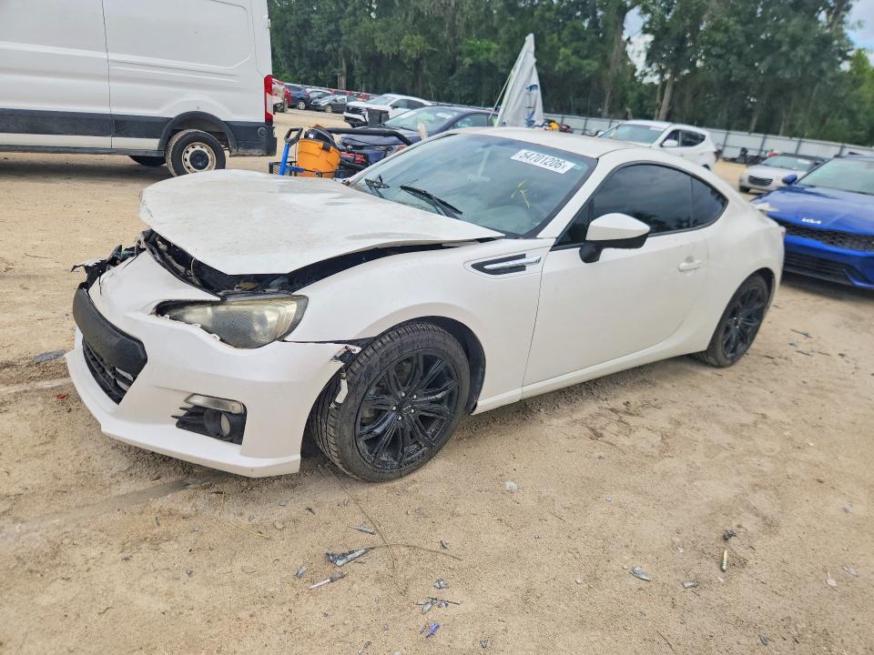 2014 Subaru Brz VIN JF1ZCAC19E9602168 COPART salvage auction — FRONT END, Fl - Cert Of Title Slvg Rebuildable, sold $375 on 2026-07-14 (photo 1)