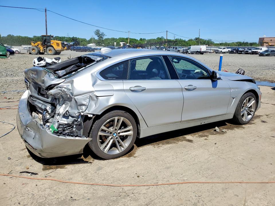 2018 BMW VIN WBA4J3C5XJBG95181 COPART salvage auction — REAR END, Nj - Cert Of Title-Salvage, sold $2,600 on 2026-07-08 (photo 3)