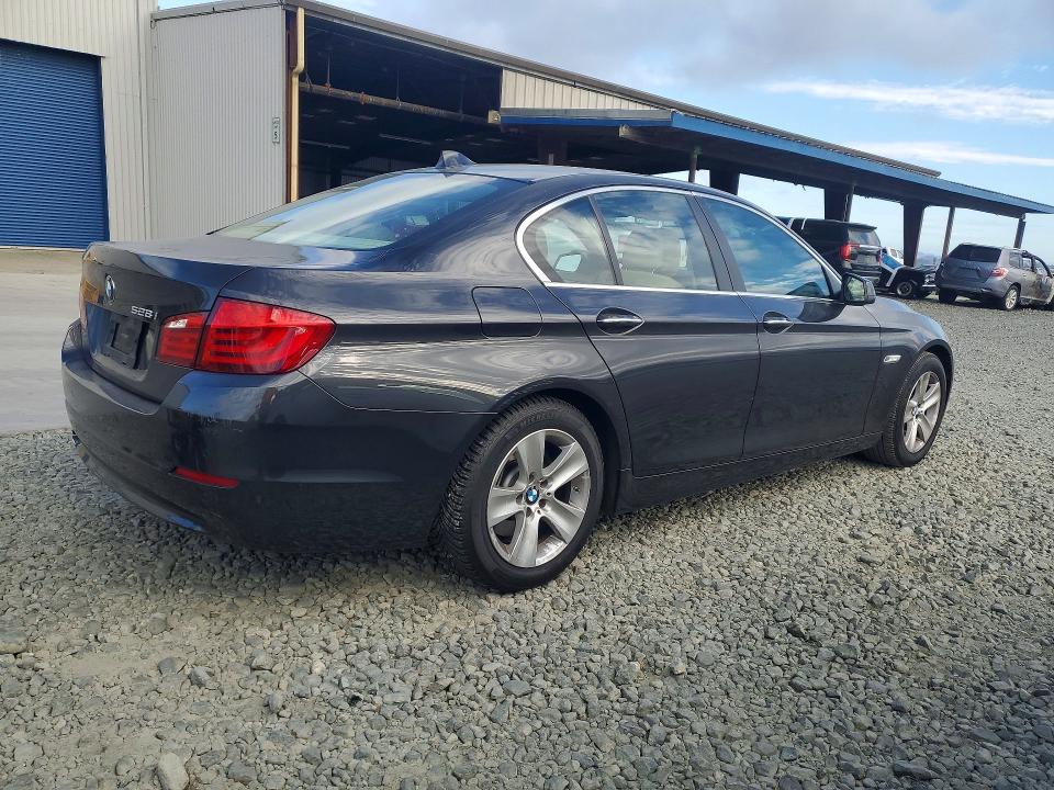 2013 BMW 5 series VIN WBAXG5C53DD230366 COPART salvage auction — FRONT END, Ca - Salvage Certificate, sold $2,000 on 2026-07-09 (photo 3)