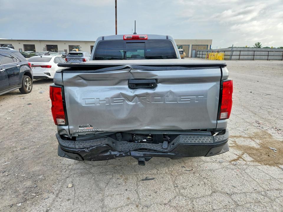 2025 Chevrolet VIN 1GCPTEEK8S1184548 COPART salvage auction — REAR END, In - Cert Of Title-Salvage Title, sold $18,200 on 2026-07-28 (photo 6)