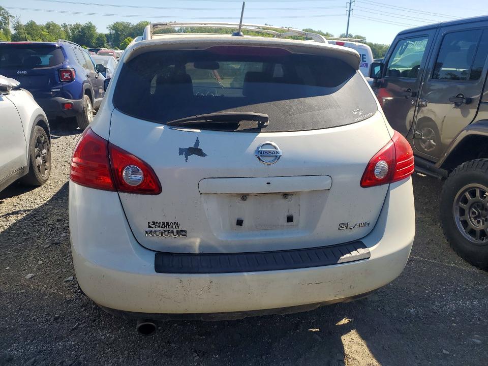 2009 Nissan Rogue VIN JN8AS58V89W439134 COPART salvage auction — FRONT END, Md - Cert Of Salvage > 75% Damage, sold $325 on 2026-07-10 (photo 6)