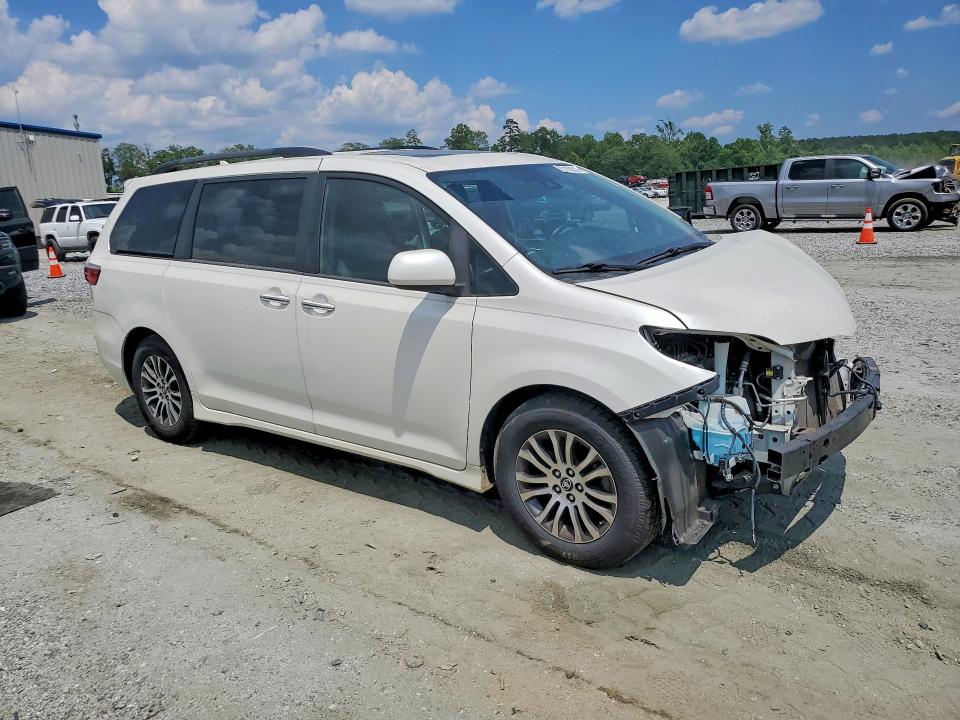 2019 Toyota Sienna VIN 5TDYZ3DC6KS967033 COPART salvage auction — FRONT END, Sc - Cert Of Title-Salvage, sold $4,600 on 2026-07-29 (photo 4)