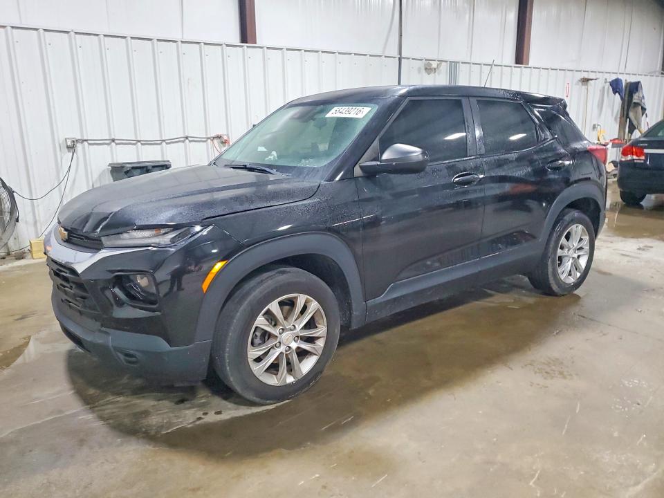 2021 Chevrolet Trailblazer VIN KL79MMS23MB015911 COPART salvage auction — FRONT END, Pa - Certificate Of Salvage, sold $2,750 on 2026-07-08 (photo 1)