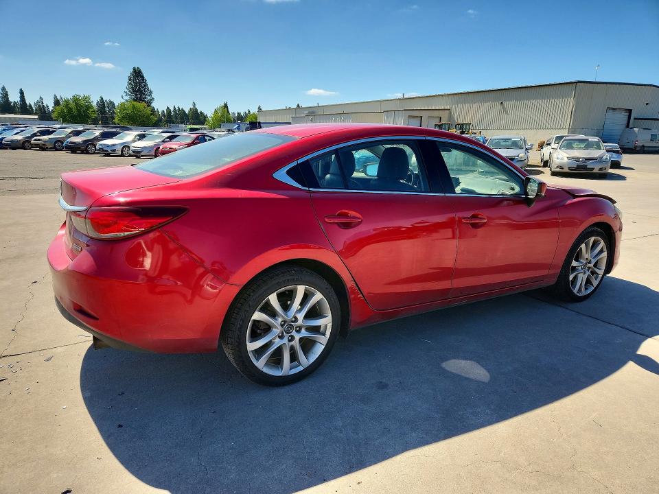 2017 Mazda 6 VIN JM1GL1V50H1140927 COPART salvage auction — FRONT END, Or - Salvage Title Certificate, sold $2,150 on 2026-08-03 (photo 3)