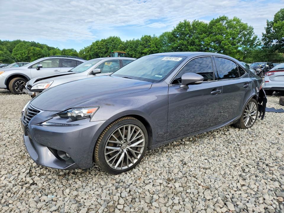 2016 Lexus Is VIN JTHCM1D21G5010986 COPART salvage auction — REAR END, Ma - Cert Of Title-Reconstrctd Coll, sold $2,400 on 2026-07-22 (photo 1)