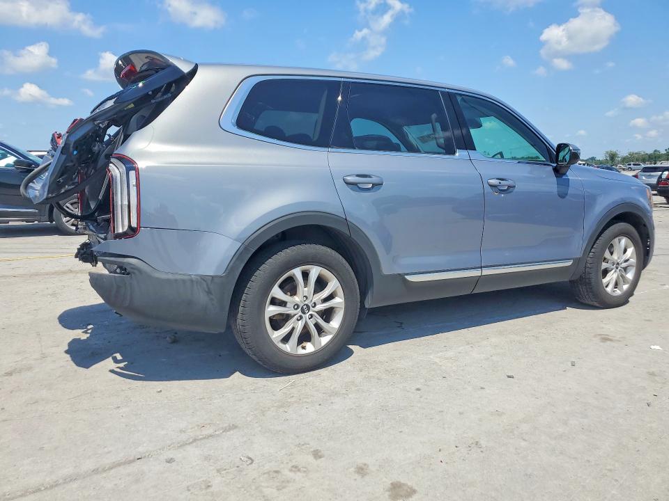 2021 Kia Telluride VIN 5XYP2DHC9MG150493 COPART salvage auction — REAR END, Tn - Salvage Certificate, sold $6,000 on 2026-07-27 (photo 3)