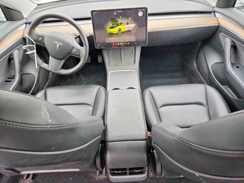 2023 Tesla Model 3 VIN 5YJ3E1EA0PF573918 COPART salvage auction — REAR END, Nj - Cert Of Title-Salvage, sold $10,700 on 2026-07-22 (photo 8)