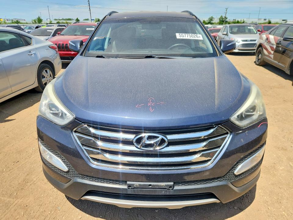 2013 Hyundai Santa fe VIN 5XYZU3LB6DG065736 COPART salvage auction — SIDE, Il - Salvage Certificate, sold $1,950 on 2026-07-07 (photo 5)