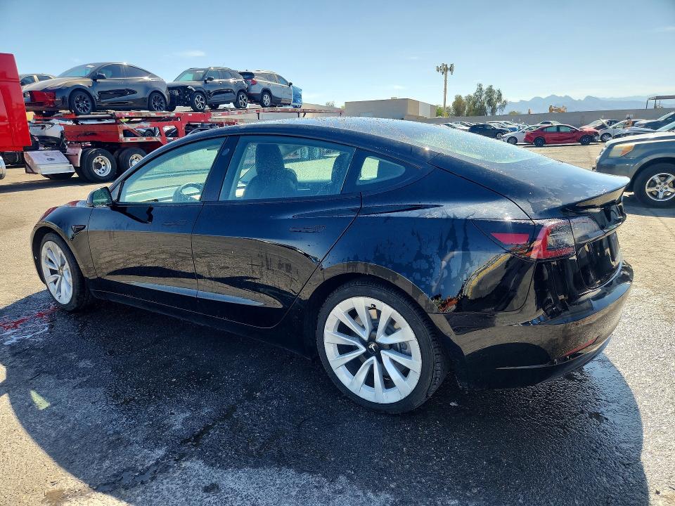 2022 Tesla Model 3 VIN 5YJ3E1EA4NF286594 COPART salvage auction — FRONT END, Nv - Salvage Title, sold $4,000 on 2026-07-06 (photo 2)