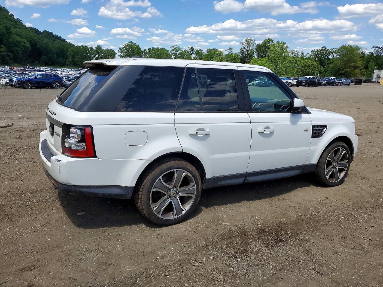 2012 Land Rover Range Rover Sport VIN SALSK2D40CA751537 COPART salvage auction — Mechanical, NY - CERTIFICATE OF TITLE, sold $725 on 2026-07-03 (photo 3)