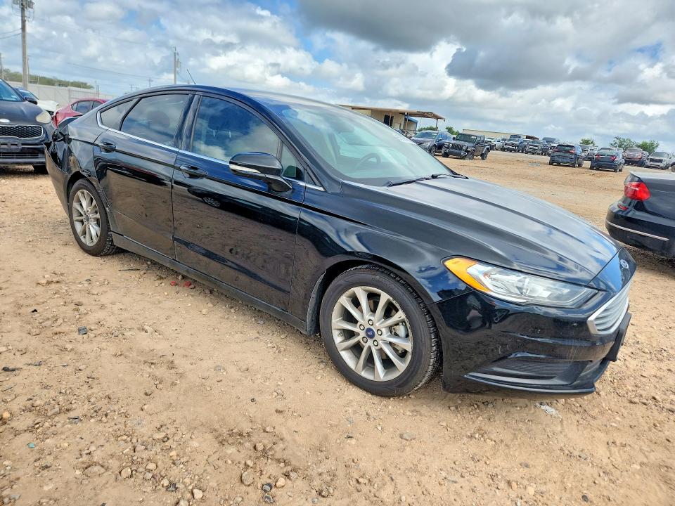 2017 Ford Fusion VIN 3FA6P0LU2HR246537 COPART salvage auction — REAR END, Tx - Salvage Vehicle Title, sold $1,450 on 2026-07-02 (photo 4)
