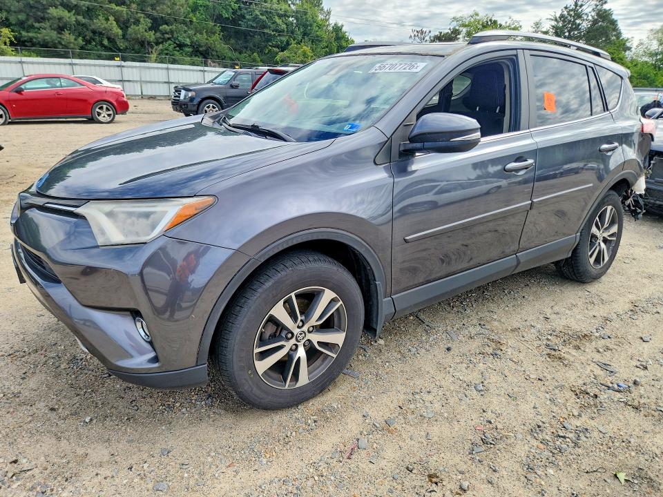 2017 Toyota Rav 4 VIN JTMRFREV8HD209117 COPART salvage auction — REAR END, Va - Certificate Of Title, sold $4,850 on 2026-07-14 (photo 1)