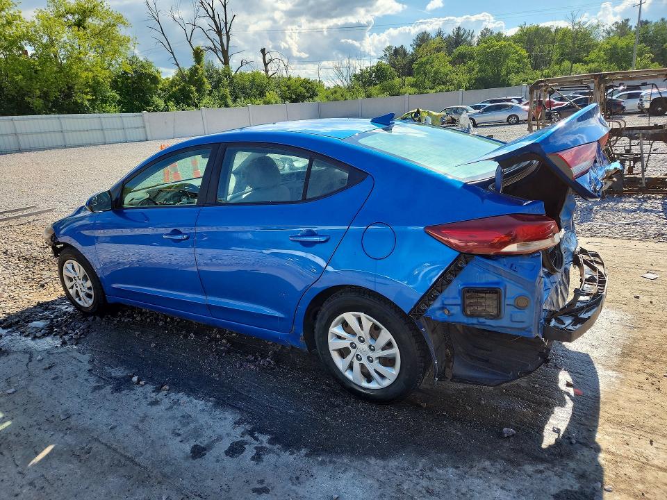 2017 Hyundai VIN KMHD74LF3HU082875 COPART salvage auction — REAR END, Salvage Title, sold $800 on 2026-07-20 (photo 2)