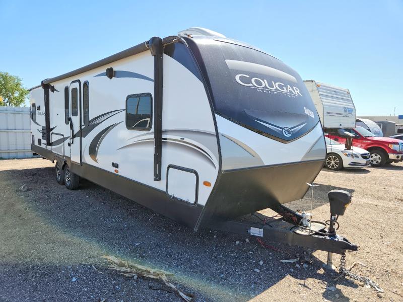2020 Keystone Cougar VIN 4YDT30R23LV500909 COPART salvage auction — SIDE, NE - CERT OF TITLE-SALVAGE, sold $8,100 on 2026-08-06 (photo 1)