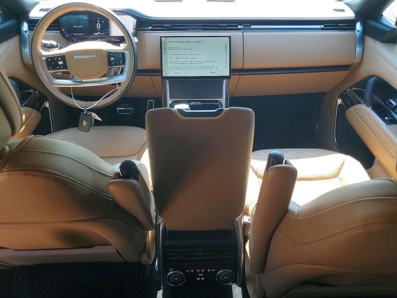 2025 Land rover RANGE ROVER VIN SALKP9E91SA312768 COPART salvage auction — FRONT END, Nc - Salvage Certificate Of Title, sold $81,500 on 2026-07-17 (photo 8)