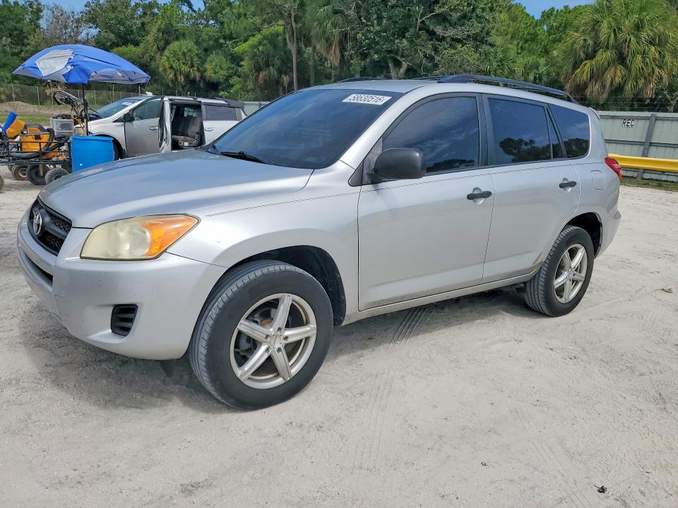 2010 Toyota Rav4 VIN JTMZF4DV5AD016854 COPART salvage auction — REAR END, Fl - Cert Of Title Slvg Rebuildable, sold $3,100 on 2026-07-08 (photo 1)
