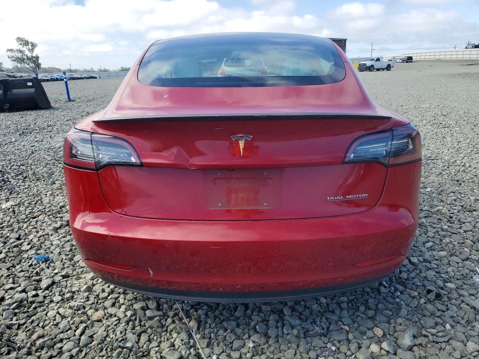 2018 Tesla Model 3 VIN 5YJ3E1EB8JF079452 COPART salvage auction — FRONT END, Ca - Salvage Certificate, sold $5,900 on 2026-07-30 (photo 6)