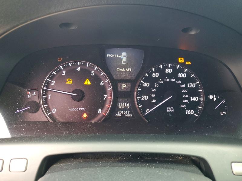 2009 Lexus Ls 460 VIN JTHBL46FX95086497 COPART salvage auction — MINOR DENT/SCRATCHES, FL - CERTIFICATE OF TITLE (P), sold $2,800 on 2026-07-29 (photo 9)