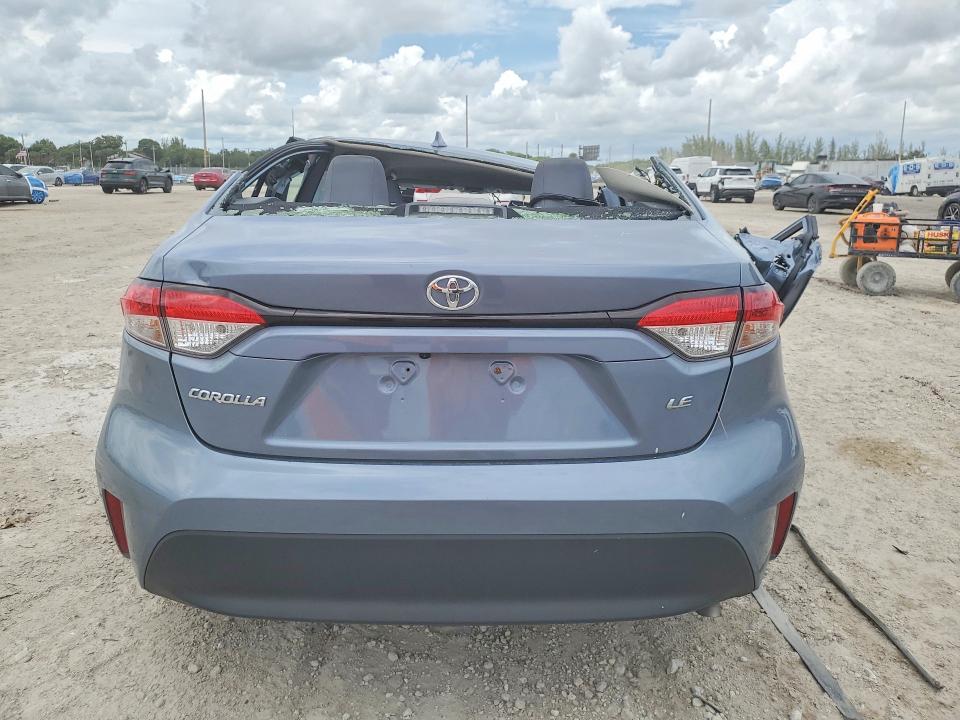 2023 Toyota Corolla VIN JTDB4MEE8P3014147 COPART salvage auction — ROOF, Fl - Certificate Of Destruction, sold $2,350 on 2026-07-14 (photo 6)