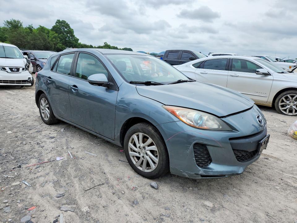 2012 Mazda 3 VIN JM1BL1M79C1665040 COPART salvage auction — SIDE, Tn - Salvage Certificate, sold $1,500 on 2026-07-07 (photo 4)