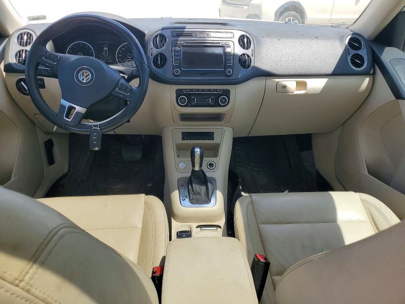 2012 Volkswagen Tiguan VIN WVGAV7AX8CW546486 COPART salvage auction — FRONT END, Salvage Title, sold $800 on 2026-08-06 (photo 8)