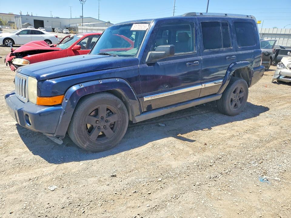 2006 Jeep Commander VIN 1J8HH58N16C300719 COPART salvage auction — FRONT END, Nv - Salvage Title, sold $125 on 2026-07-02 (photo 1)