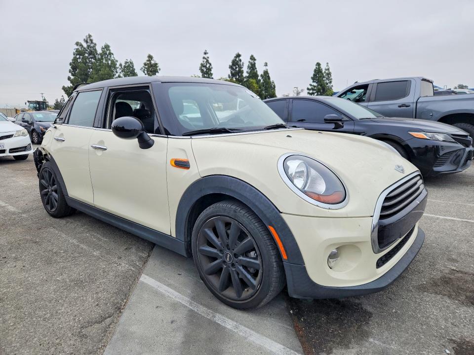 2017 Mini Cooper VIN WMWXU1C56H2E17896 COPART salvage auction — REAR END, Ca - Salvage Certificate, sold $1,100 on 2026-07-16 (photo 4)