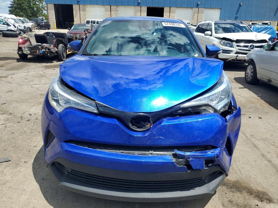 2018 Toyota C-hr VIN NMTKHMBX9JR048015 COPART salvage auction — FRONT END, Mi - Certificate Of Title, sold $3,750 on 2026-07-10 (photo 5)