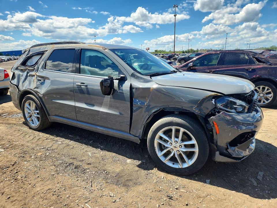 2024 Dodge Durango VIN 1C4RDHDG9RC137225 COPART salvage auction — REAR END, Fl - Cert Of Title Slvg Rebuildable, sold $3,300 on 2026-07-09 (photo 4)