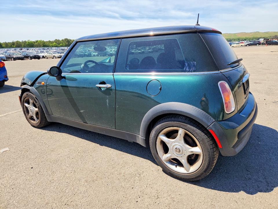 2003 Mini Cooper VIN WMWRC33413TC44094 COPART salvage auction — FRONT END, NY - MV-907A SALVAGE CERTIFICATE, sold $375 on 2026-07-20 (photo 2)