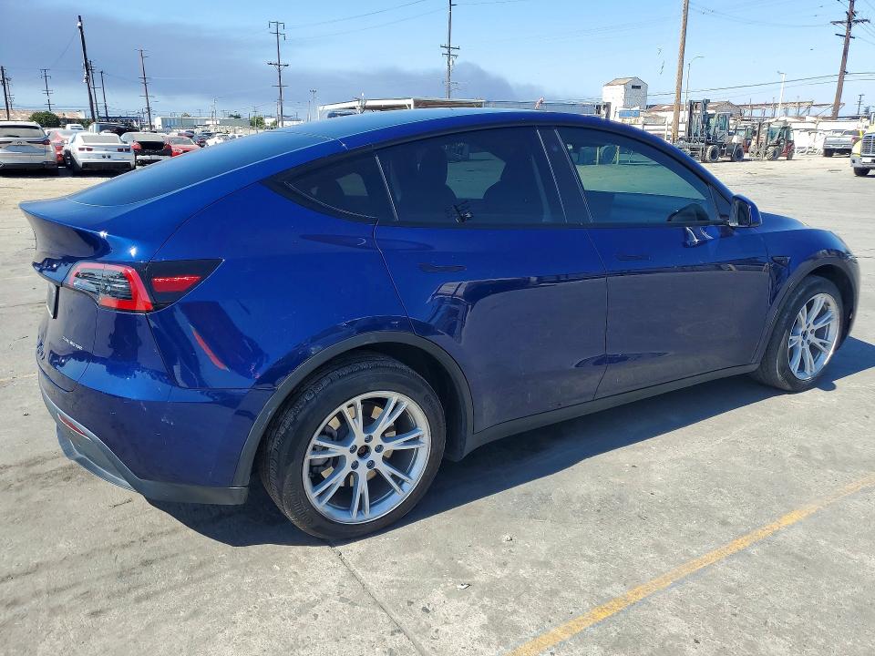 2023 Tesla Model y VIN 7SAYGDEE6PA041108 COPART salvage auction — REAR END, Ca - Salvage Certificate, sold $15,100 on 2026-07-29 (photo 3)