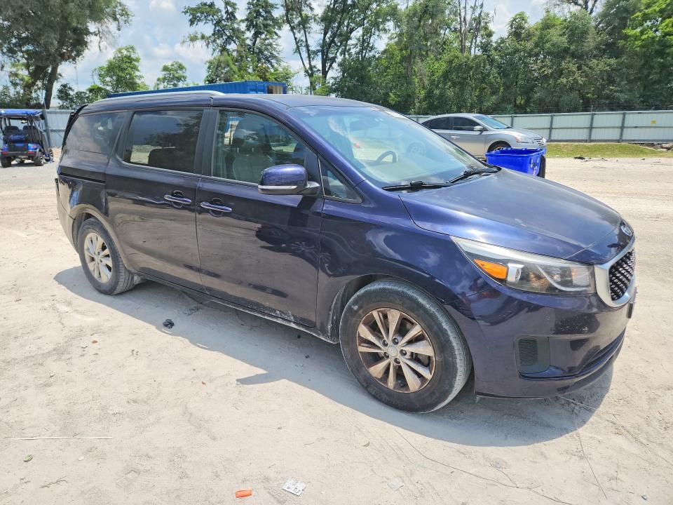 2018 Kia SEDONA VIN KNDMB5C19J6385988 COPART salvage auction — REAR END, Fl - Cert Of Title Slvg Rebuildable, sold $1,200 on 2026-07-28 (photo 4)