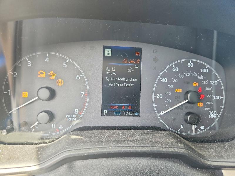 2025 Toyota VIN 5YFB4MDE9SP275174 COPART salvage auction — FRONT END, Fl - Cert Of Title Slvg Rebuildable, sold $6,400 on 2026-07-17 (photo 9)