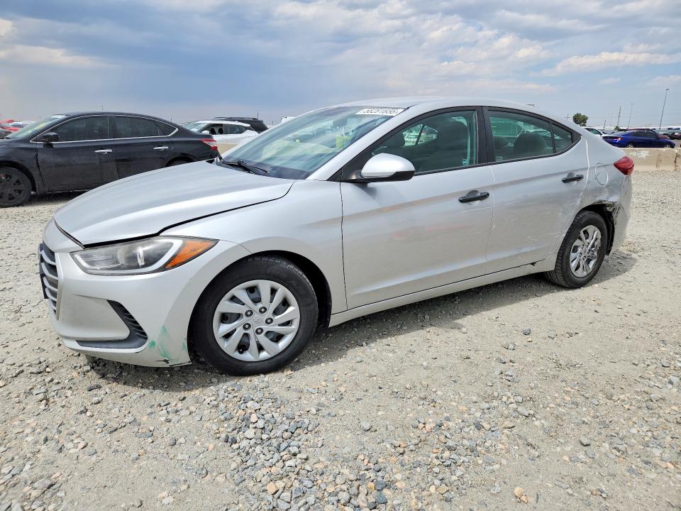 2017 Hyundai Elantra VIN 5NPD74LF0HH049637 COPART salvage auction — SIDE, Co - Public - Salvage Title, sold $2,600 on 2026-07-09 (photo 1)