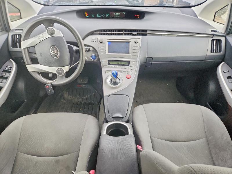 2012 Toyota Prius VIN JTDKN3DU3C1537310 COPART salvage auction — HAIL, Il - Salvage Certificate, sold $875 on 2026-07-23 (photo 8)